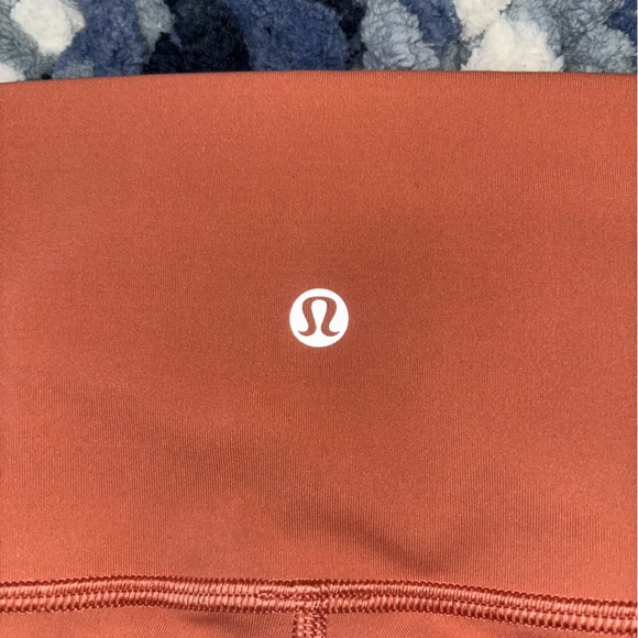 Peach / Orange Lululemon Leggings - Picture 3 of 4